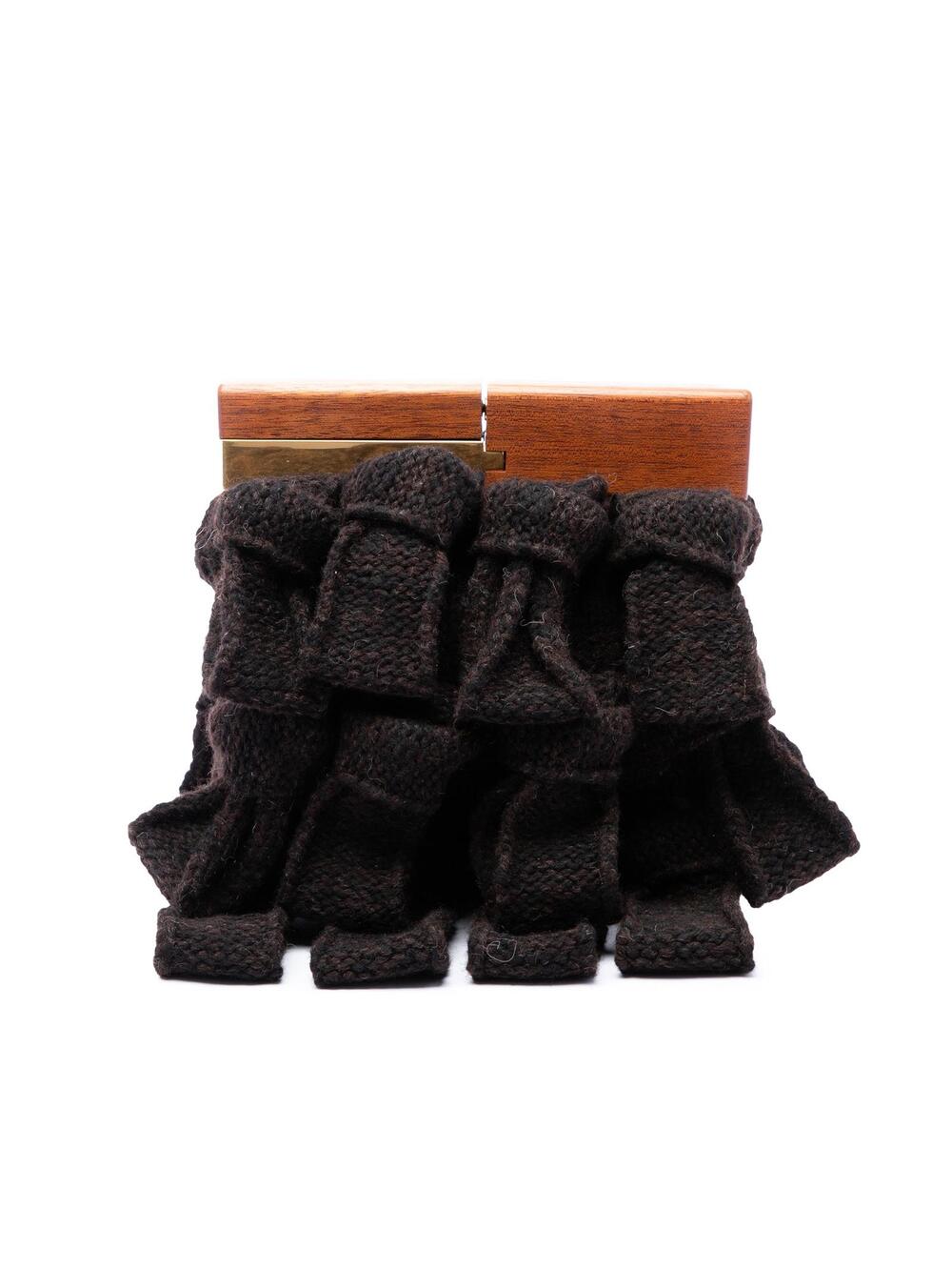 Bottega Veneta Chunky Ruffled Knit Maxi #356558B98B